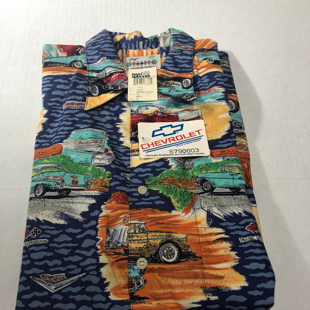 NWT Reyn Spooner Chevrolet Classic shirt